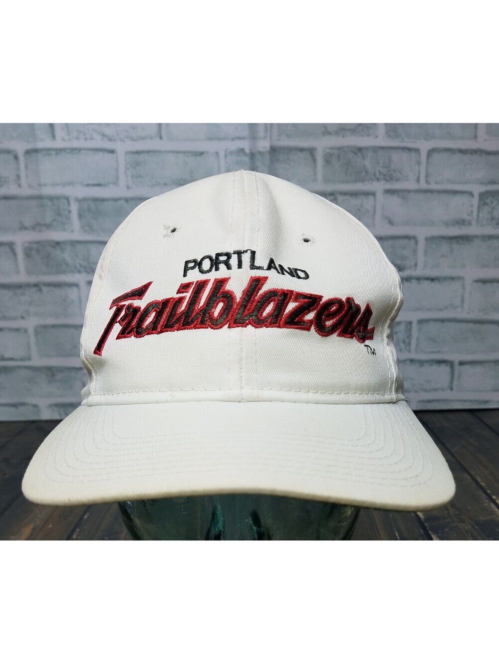 Vintage 90s NBA Portland Trail Blazers Twill Snapback Hat Cap Sports Specialties